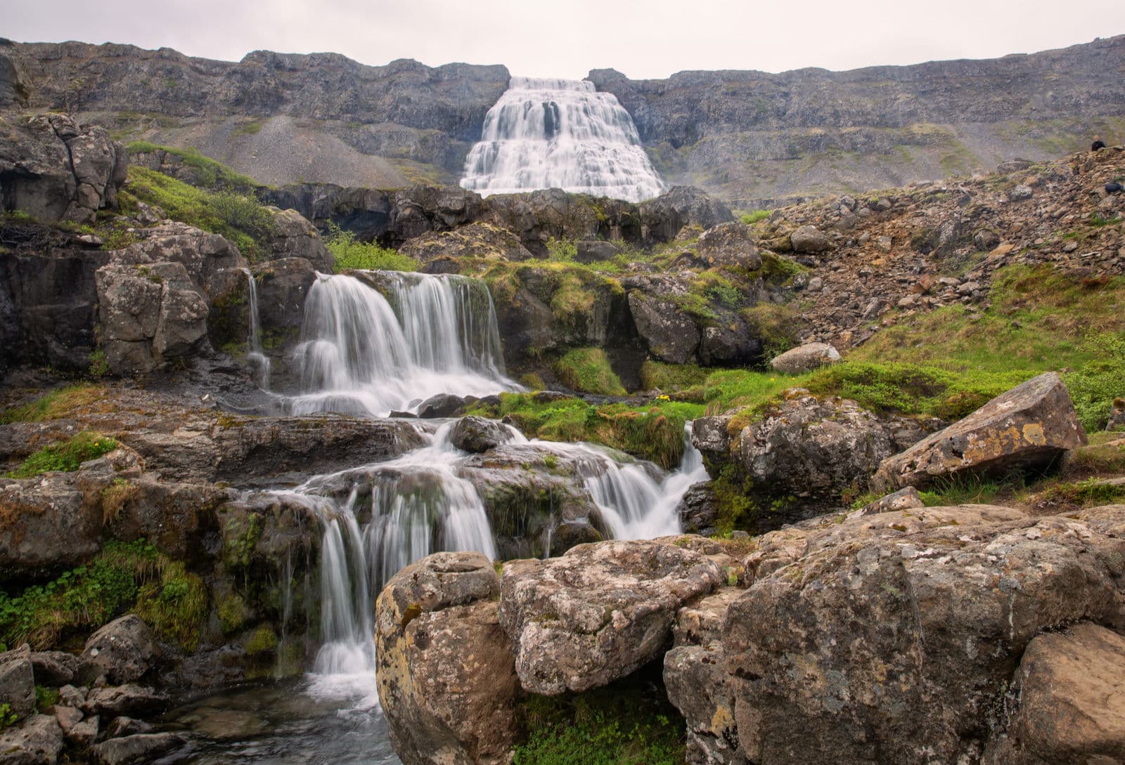 Dynjandi Waterfall, Westfjords